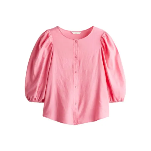 H&M Розовые Женские Рубашки