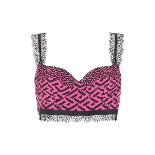 VERSACE Черно-фиолетовый Женские Бюстгальтеры