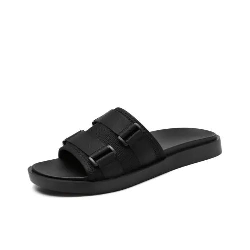 SENJIALUO Шов Slip-resistant Abrasion-resistant Слипоны Мужской Черный