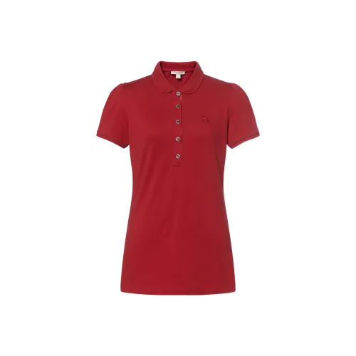 Burberry Женские Поло Красного Цвета
