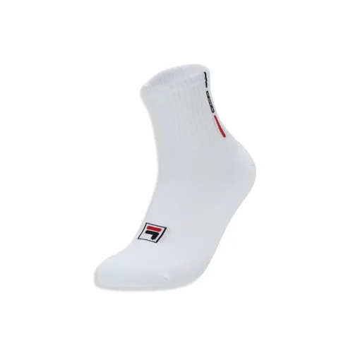 FILA Белый Стандартный Белый WT Мужской MID Носки до икры
