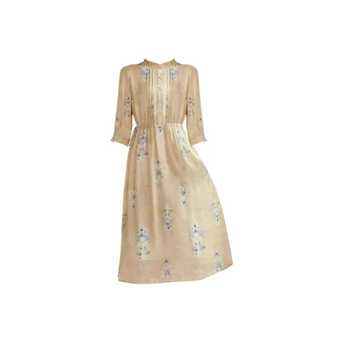 Ink Beauty Короткий рукав Платье Женское