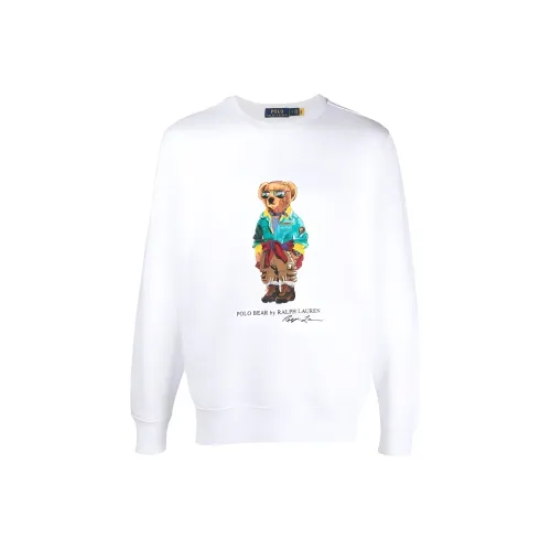 Polo Ralph Lauren Белый Мужской Свитшот