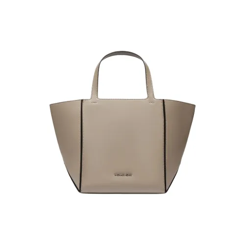 MICHAEL KORS Jordi Коровья кожа Тоут Сумка Сумка для покупок Сумка среднего размера Женская Тауповая