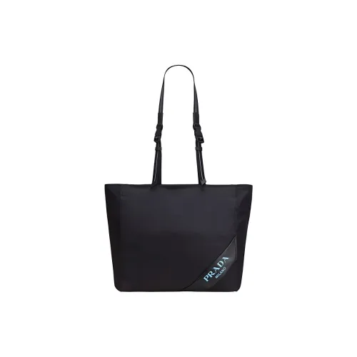 PRADA Нейлоновая сумка через плечо унисекс черная