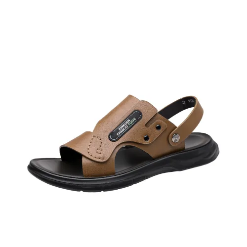 Sonno Пляжные сандалии Мужские Черные Коричневые