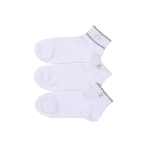 Champion Низкие носки женские 3 упаковки белые