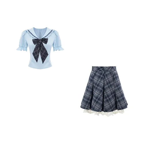 GEZITAI Женские комплекты с юбкой