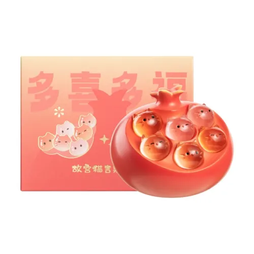 Gongtingbaobei Miyajima Кошка Фрукты Счастливый Орнамент Музей Культурной Креативности Мерч по IP