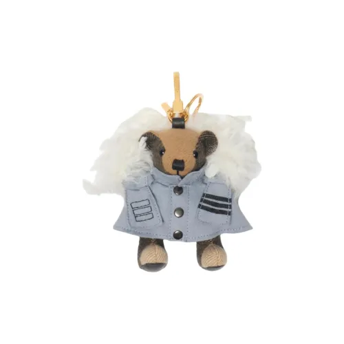 Burberry Брелок В Виде Медвежонка Thomas Фурнитура Из Матового Металла