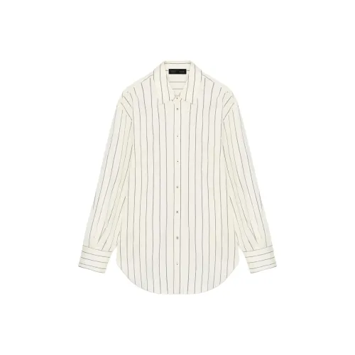 ZARA ZW Series Белые Женские Рубашки