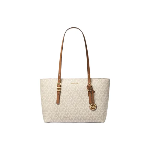 MICHAEL KORS Сумка из искусственной кожи сумка для покупок сумка через плечо среднего размера женская ванильно-белый коричневый ягодный