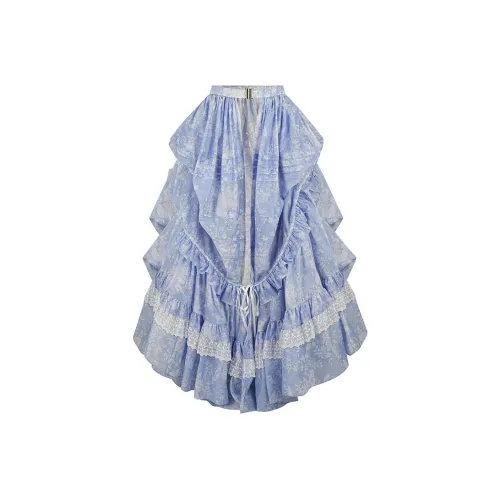 Selkie Коллекция SS25 Повседневный Длинный Юбка Женские