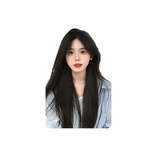 Gentle Welcome Перука Длинные Прямые Волосы Передняя Часть Кружево Элегантность CENTER Часть Повседневный Универсальный Full Голова Рекомендация