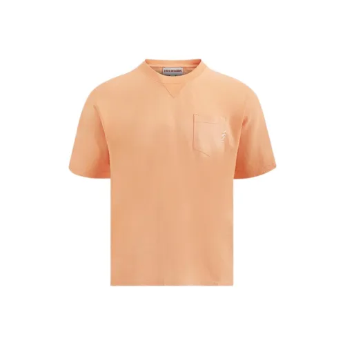 TRUE RELIGION T-рубашка унисекс оранжевого цвета