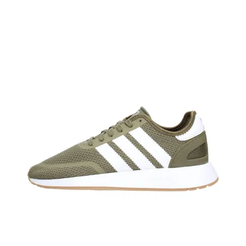 Adidas Originals N 5923 Устойчивые к истиранию низкие беговые кроссовки для мужчин темно-зеленый цвет