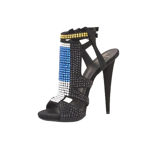 Giuseppe Zanotti GZ One Ремешок Сандалии 12 см Женские Черные