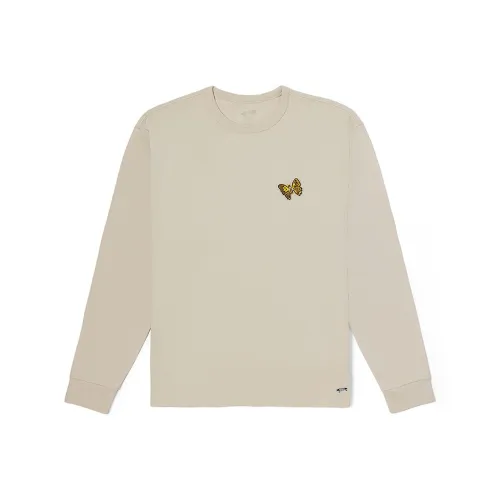 VANS TEE LS T-Shirt Унисекс Бежевый Коричневый