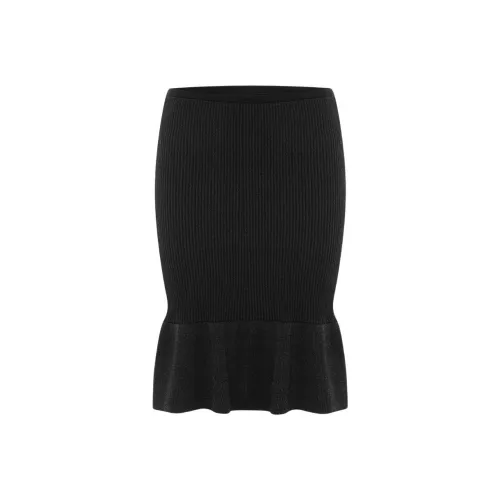 WITH JEAN SS25 Larissa Повседневный Длинный Юбка Женские