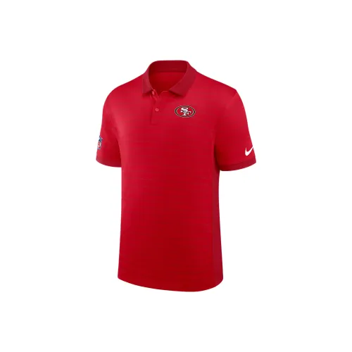 Nike Clothing Red Men's Polo