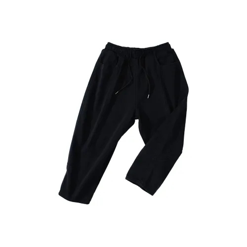 DAVID&ME Темно-серые Унисекс Повседневные Брюки