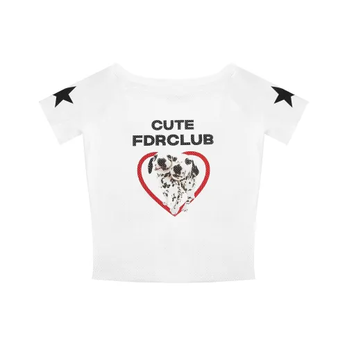 FDR Белые Женские Футболки