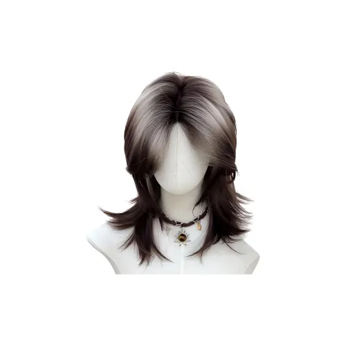 YOSEE Волк Ласточкин хвост Рыбка Голова Перука Siamese Cat Модный Neutral Повседневный