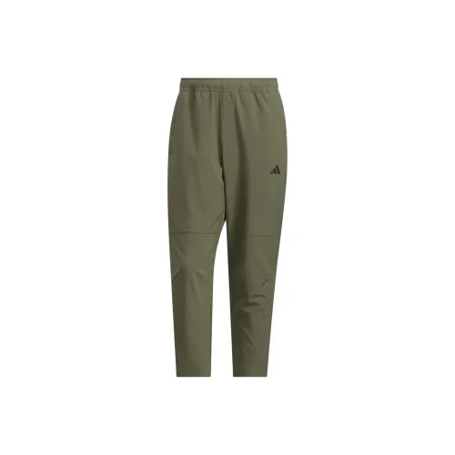Adidas MUST HAVES Слоистый Оливково-Зеленый Мужские Повседневные Штаны