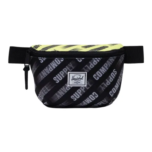 Herschel Полиэстер Бананка Мужская Черный и Желтый