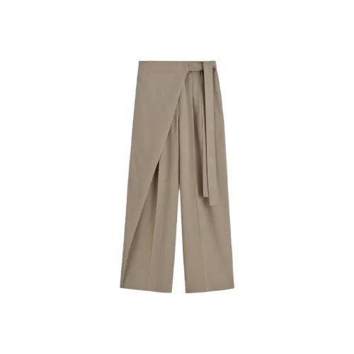 COS Овсяные Женские Повседневные Брюки