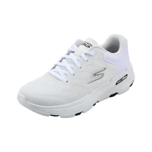 Skechers GO RUN 7,0 Low Топ Беговые кроссовки Женские Белые