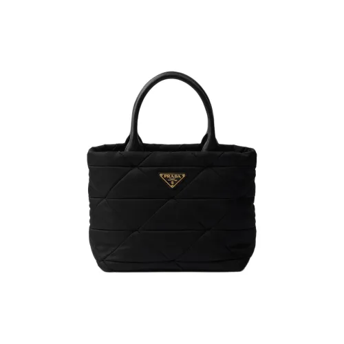 PRADA RE Нейлон Переработанный нейлон Сумка через плечо Маленькая Женская Черная