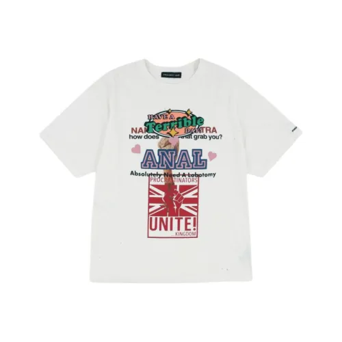 GRAILZ SS25 Белый Унисекс T-рубашки