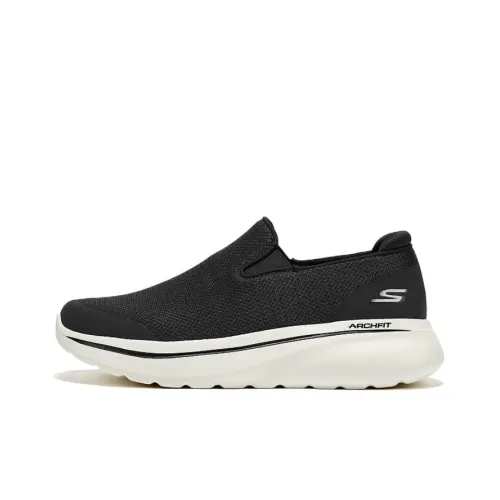 Skechers Повседневный Низкий Топ Черный Белый Мужской