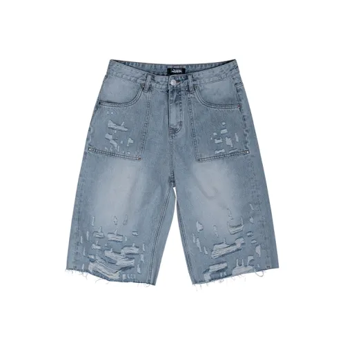 RECOVER ZONE Джинсовые шорты Унисекс