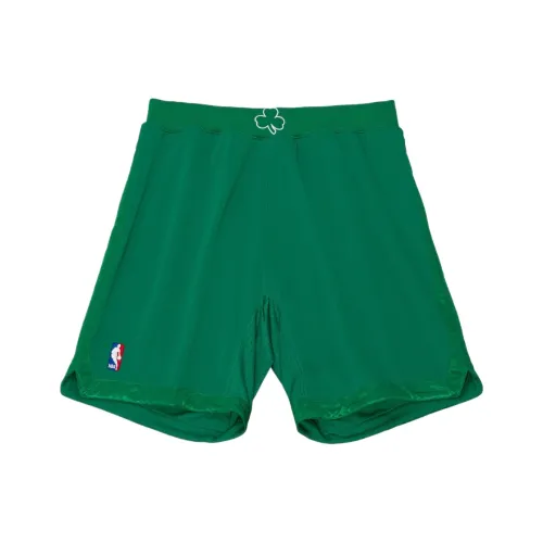 MITCHELL NESS X NBA Boston Celtics Team Баскетбольные шорты Мужские Зеленые