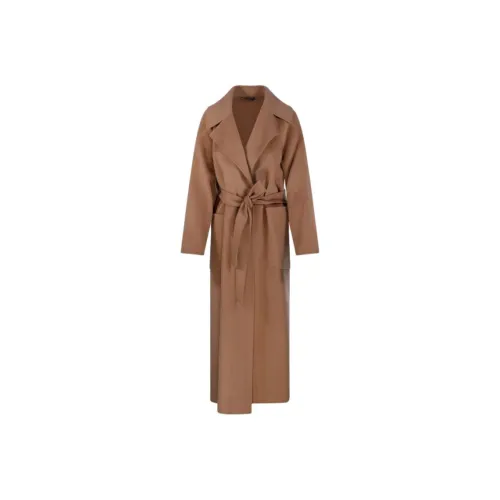 'S MAX MARA' Пальто Женское Светлый Умбра