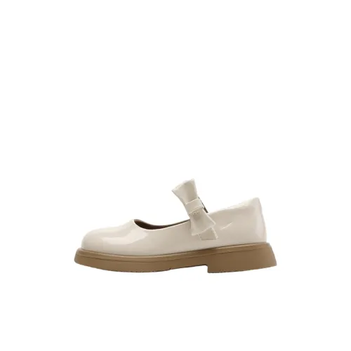Warrior Детская кожаная обувь Low Top Бежевый Kids