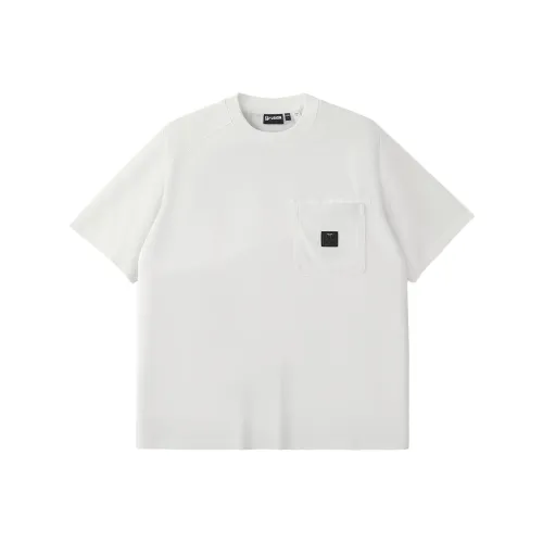 FILA FUSION Рабочая одежда Cloud White Мужская футболка с коротким рукавом