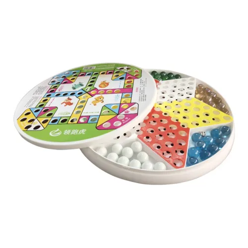 Leading the way Китайские шашки Стекло Бусина Пазл Бильярд Летающие шашки 2 в 1 Мраморная игра Настольные игры