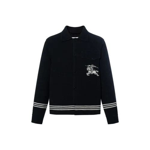 Burberry FW24 Куртки и Пальто Мужской Черный