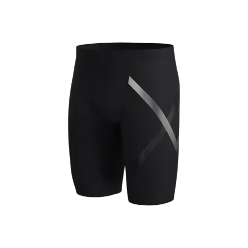 TOSWIM Темно-серые мужские плавательные шорты