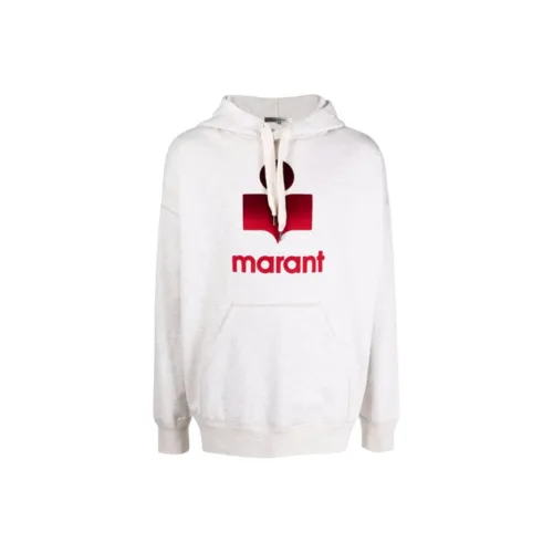 ISABEL MARANT Экрю Мужские Свитшоты