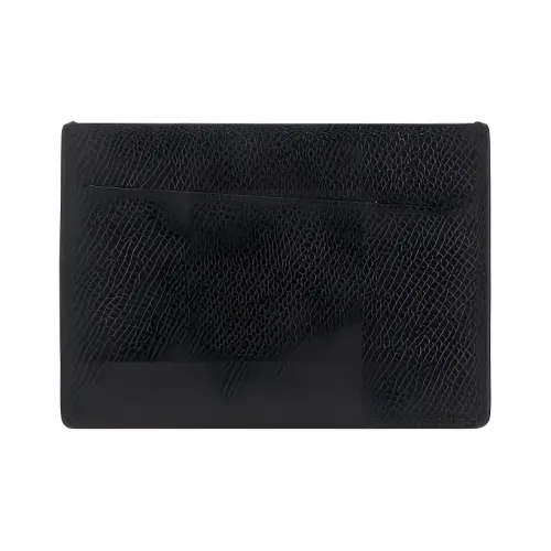 Maison Margiela Держатель для карт из телячьей кожи Мужской Черный