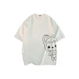 Бело-серый вереск [100% хлопок, плотный]