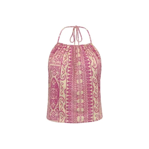 URBAN REVIVO Фуксия Принт Женские Камисоли