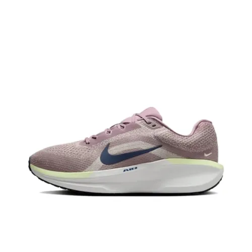 nike Winflo 11 Slip-Resistant Abrasion-Resistant Low Top Casual Running Shoes Men's Gray Purple nike Winflo 11 Противоскользящий устойчивый к истиранию низкий топ повседневная обувь для бега мужская серый фиолетовый