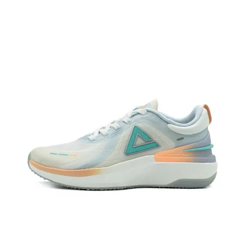 PEAK Taichi 4,0 Pro Амортизаторы Shock Slip-resistant Abrasion-resistant Низкий топ Беговые кроссовки Женские Dream Blue