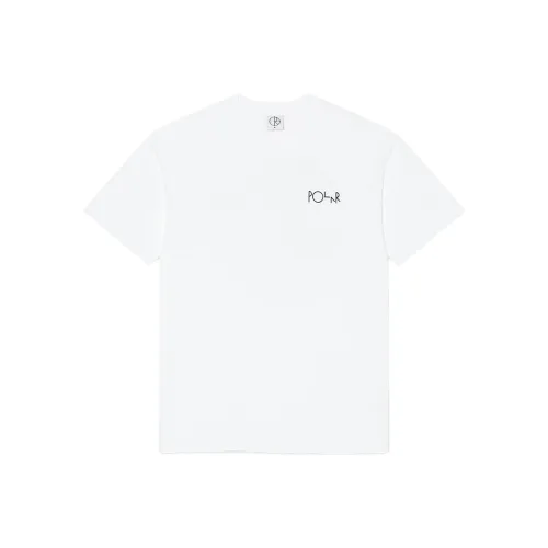 POLAR SKATE CO Белая унисекс футболка