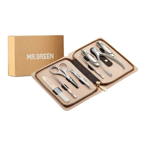 MR.GREEN Подарочный набор в коробке Немецкий язык Технология Набор ножниц для ногтей 8 предметов натуральная кожа